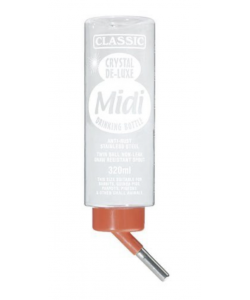Classic Deluxe Crystal Water Drinker Bottle Midi 320ml